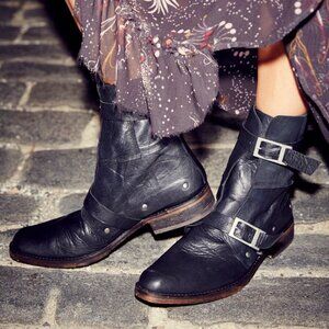 FREE PEOPLE OUTSIDERS MOTO BOOT